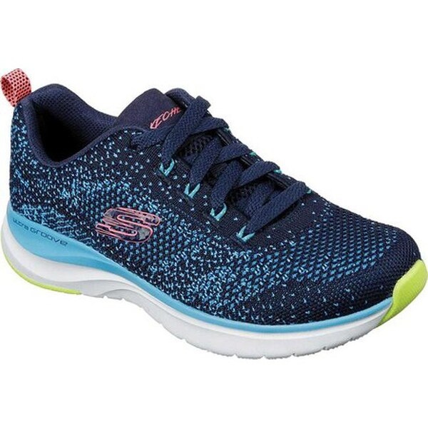 womens navy blue skechers