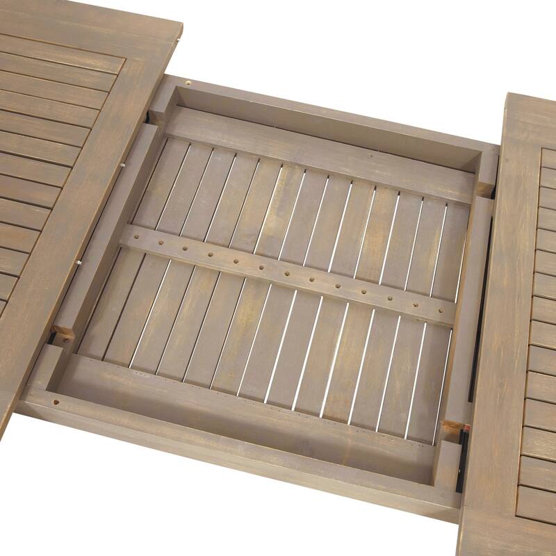 Stamford Outdoor Wood Dining Table by Christopher Knight Home