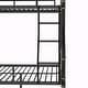 preview thumbnail 13 of 24, Metal Bunk Bed, Industrial Detachable Bunkbeds with Safety Guard Rails for Teens
