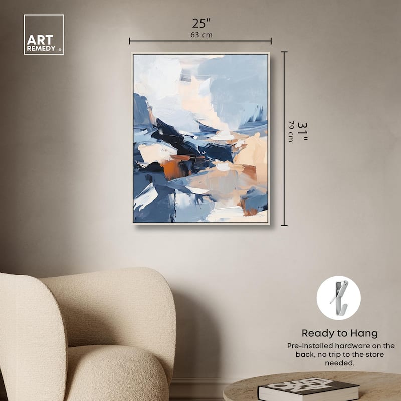 A Symphony in White III Canvas by Art Remedy