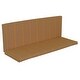 preview thumbnail 17 of 20, Full Bench Cushion 4 Foot - Orange Stripe