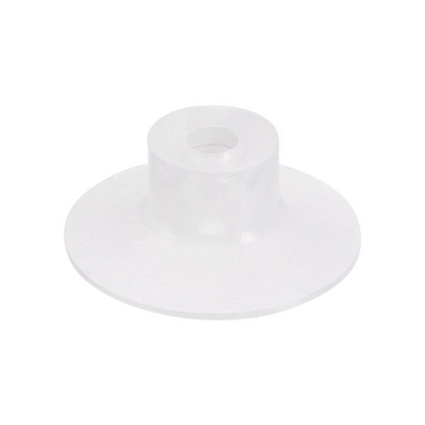 Clear Soft Silicone Miniature Vacuum Suction Cup 30mmx5mm Bellow Suction Cup - M5 x 30mm