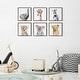 preview thumbnail 2 of 11, Kate and Laurel Sylvie Safari Animal Framed Canvas by Amy Peterson