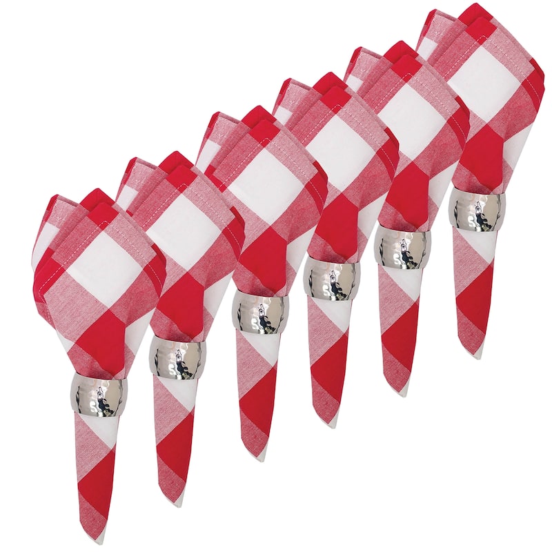 Franklin Black July 4th Napkin Set of 6