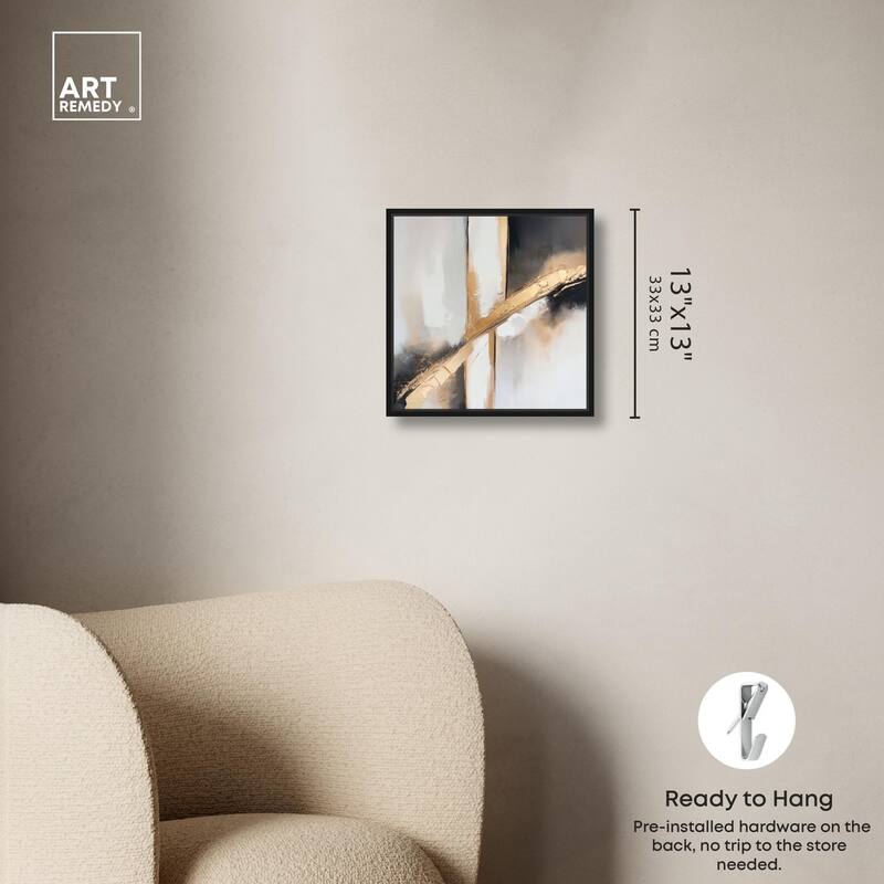 Gilded Rupture II Canvas by Art Remedy