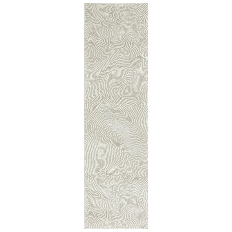 SAFAVIEH Revive Almyra Transitional Rug - 2'3" x 8' Runner - Sage/Ivory
