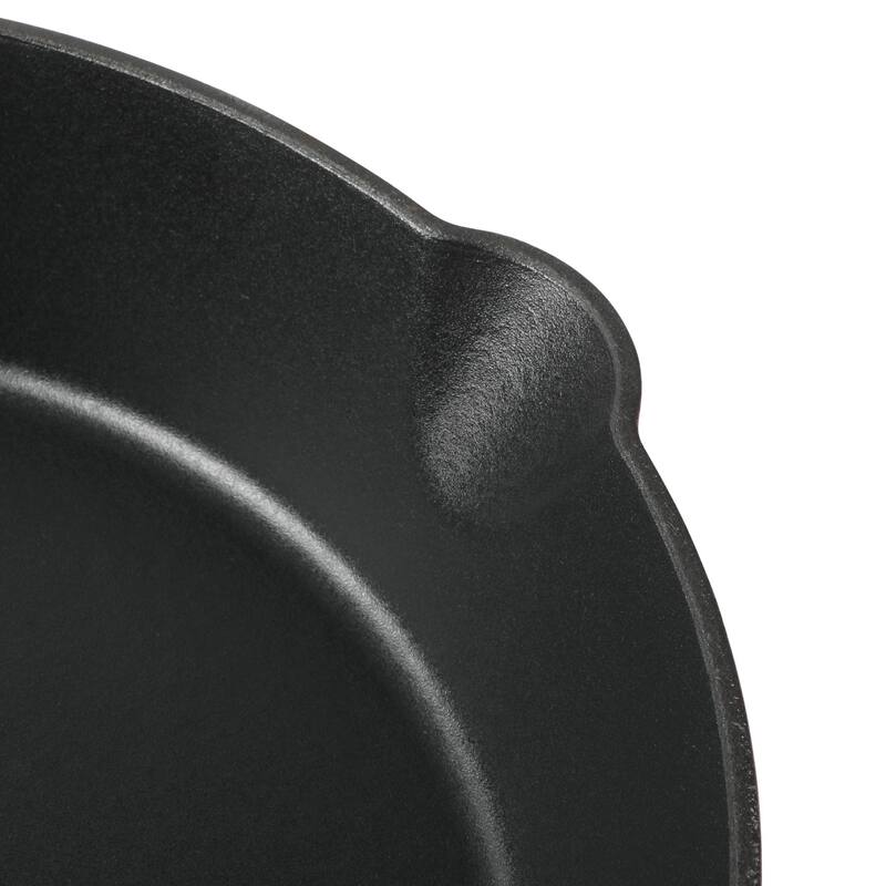 Crock-Pot 10 Inch Enamel Cast Iron Skillet - Gradient Red
