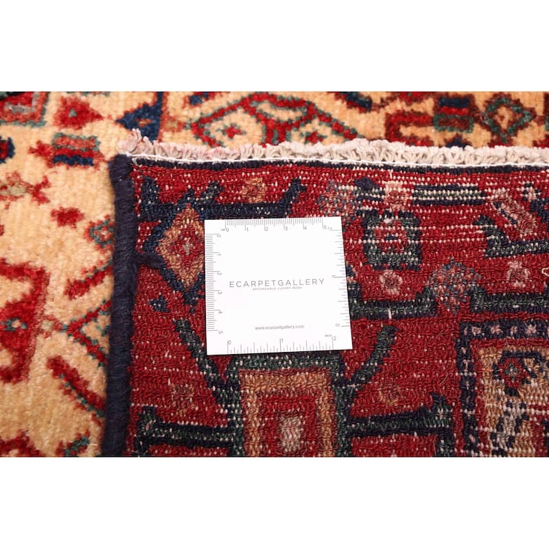 ECARPETGALLERY Hand-knotted Kayseri Vintage Dark Navy Wool Rug - 4'10 x 7'1