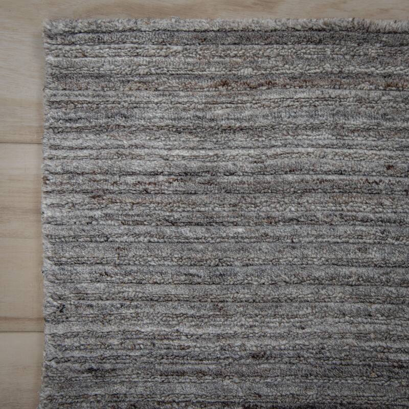 Alora Decor Deluxe Hand Loomed Heathered High/Low Rug
