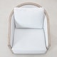 preview thumbnail 39 of 165, KINWELL 31"W Oak Frame Upholstered Swivel Barrel Armchair