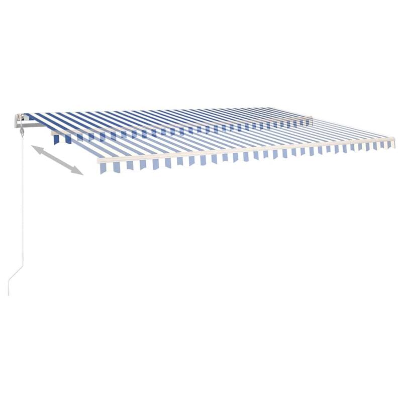 vidaXL Electric Awning Retractable Canopy Sunshade Shelter for Garden Porch