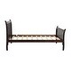 preview thumbnail 8 of 9, Platform Bed with Wooden Slat System for Supple Mattress Support - Size Tiwn, Espresso