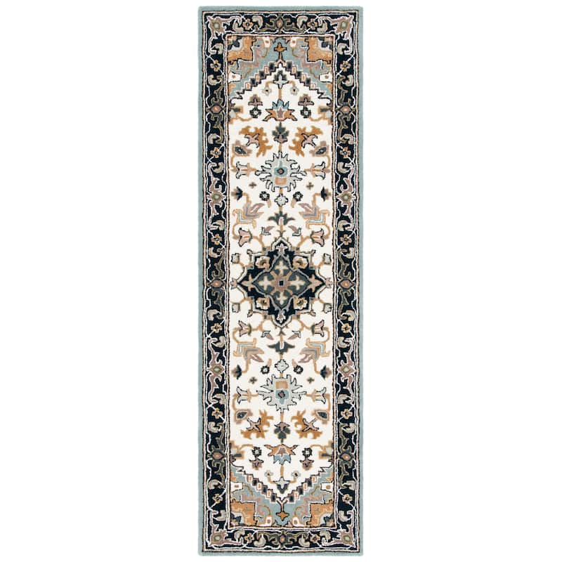 SAFAVIEH Handmade Heritage Asia Traditional Oriental Wool Rug