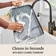 preview thumbnail 2 of 1, Calphalon Ceramic Nonstick Double Stovetop Griddle, Silver Ash