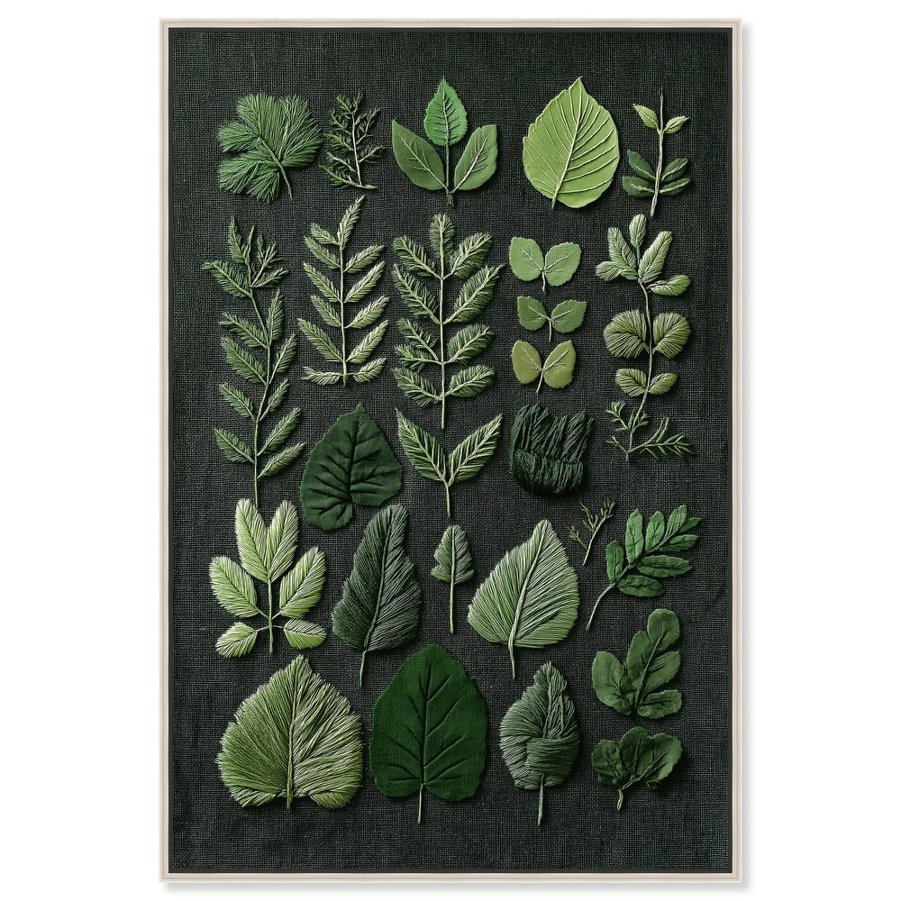 Leaf Library III Canvas by Art Remedy