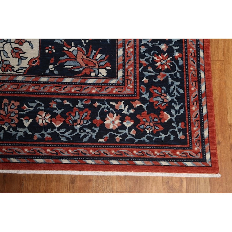 Traditional Sarouk Farahan Turkish Oriental Wool Area Rug Hand-knotted - 9'9" x 13'0"