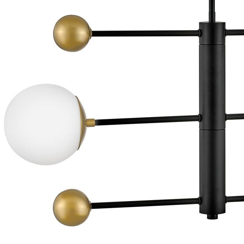 Lark 83573 Auggie 3 Light 31" Wide Abstract Chandelier