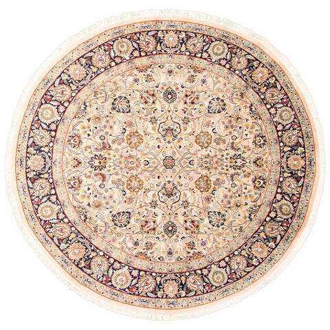 Hand-knotted Pako Persian Ivory Wool Rug