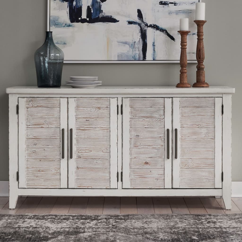 Liberty Furniture Backroads Server for Dining Room - Width 68" x Depth 18" x Height 36"