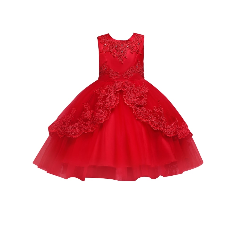 red girls dresses