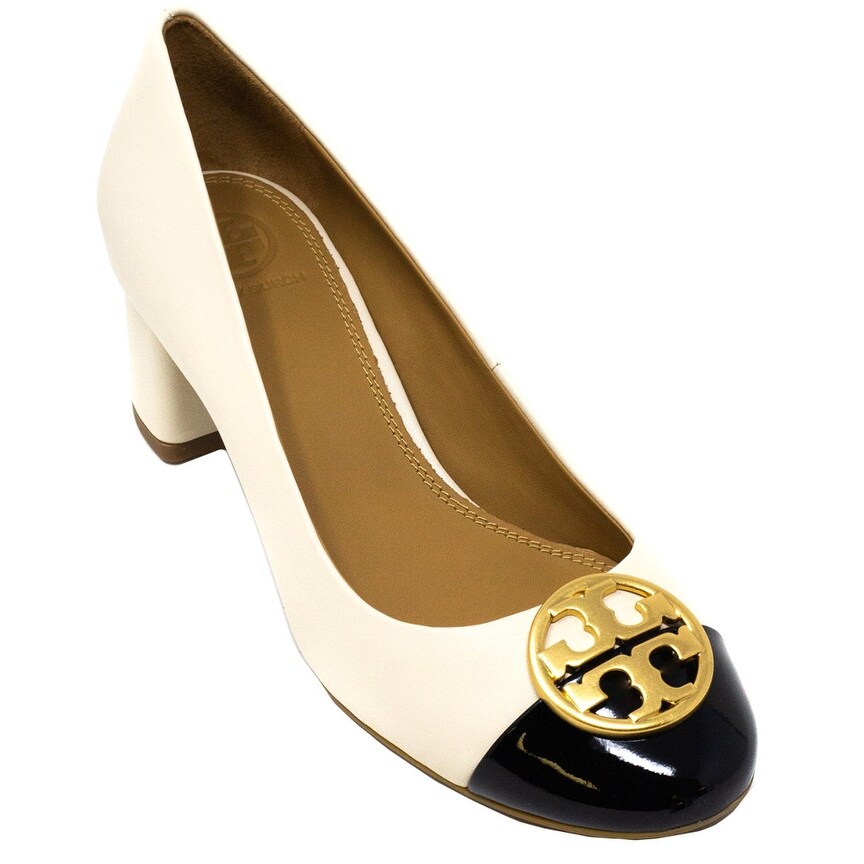 tory burch chelsea cap toe pump