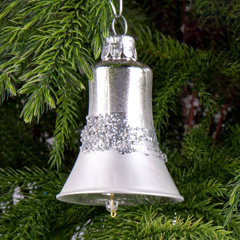 STP Goods Silver Star Christmas Ornament Set of 5