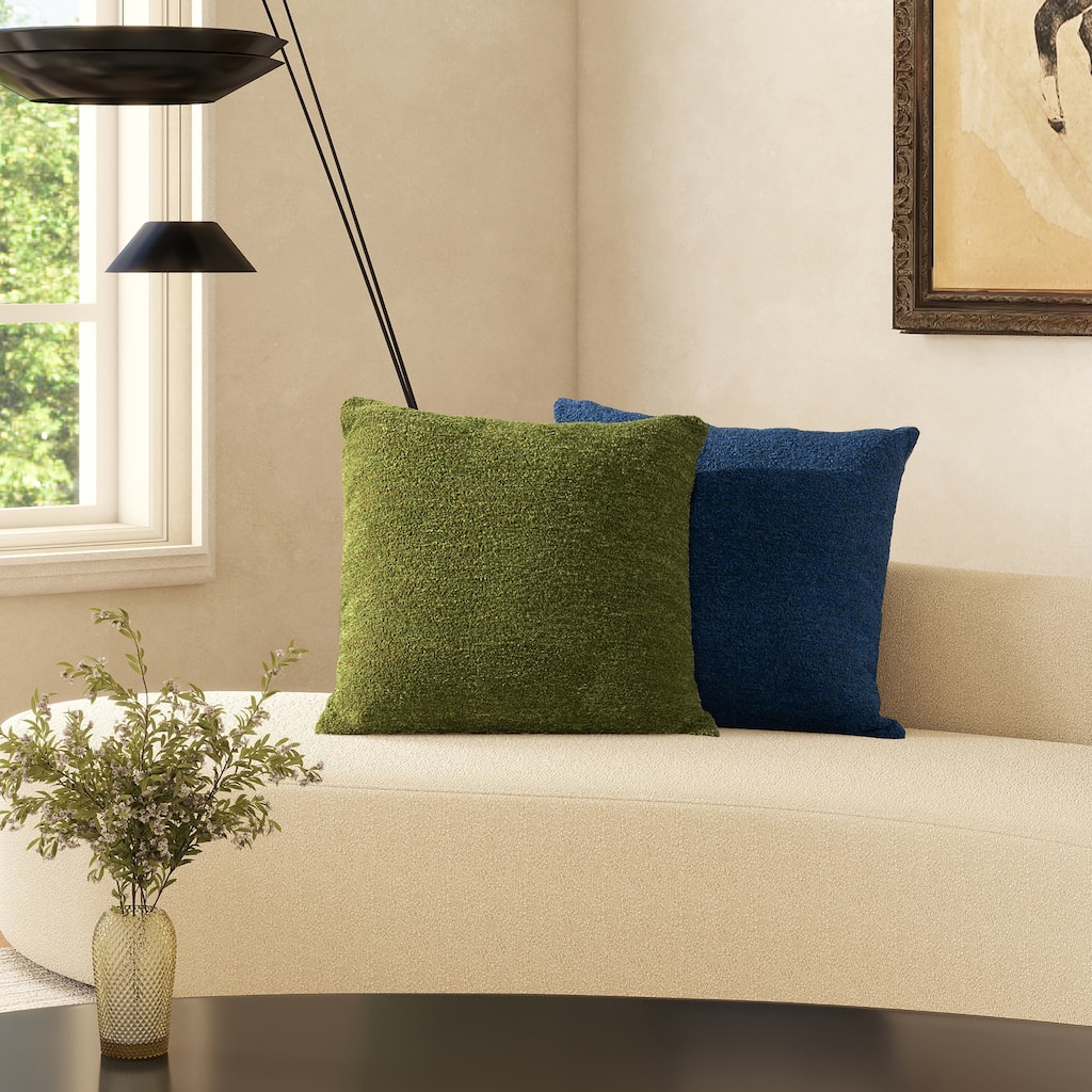 Astrid 20" Square Accent Throw Pillow with Feather Down Insert