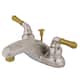Option Brushed Nickel/Polished Brass