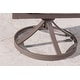 preview thumbnail 11 of 9, Pacific Casual Addison 7pc Steel Dining Set with Swivel Host Chairs