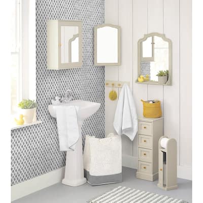 18' L x 24" W Peel & Stick Wallpaper Roll - Tribal Check - 18' x 24"