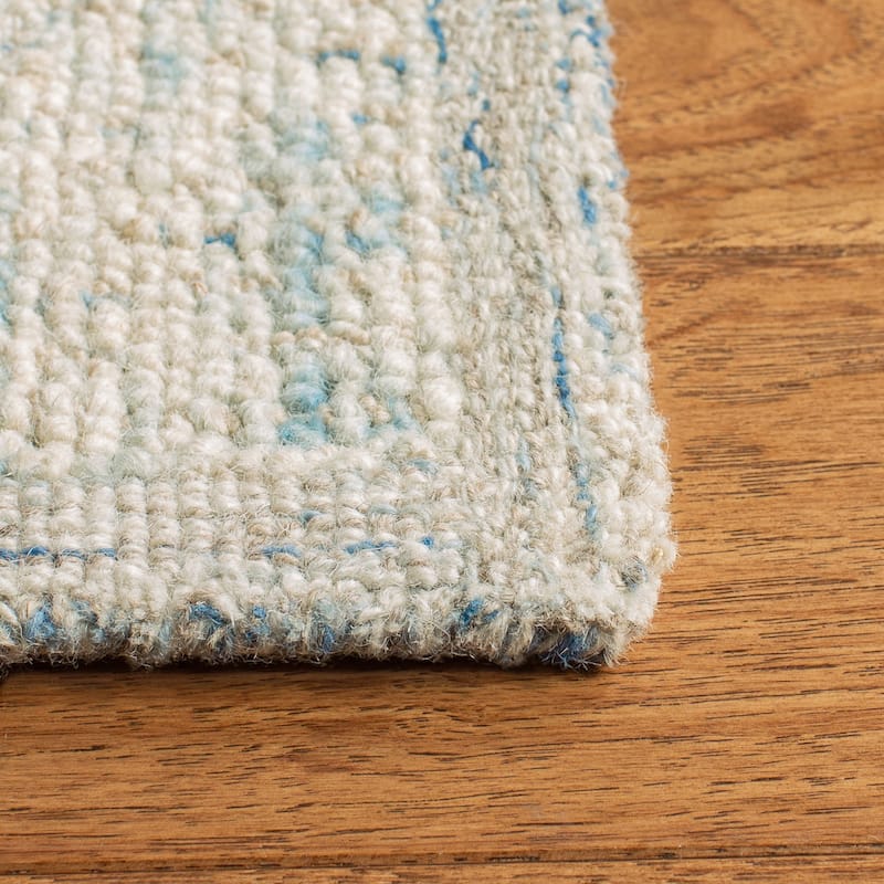 SAFAVIEH Handmade Abstract Kanan Modern Trellis Wool Area Rug