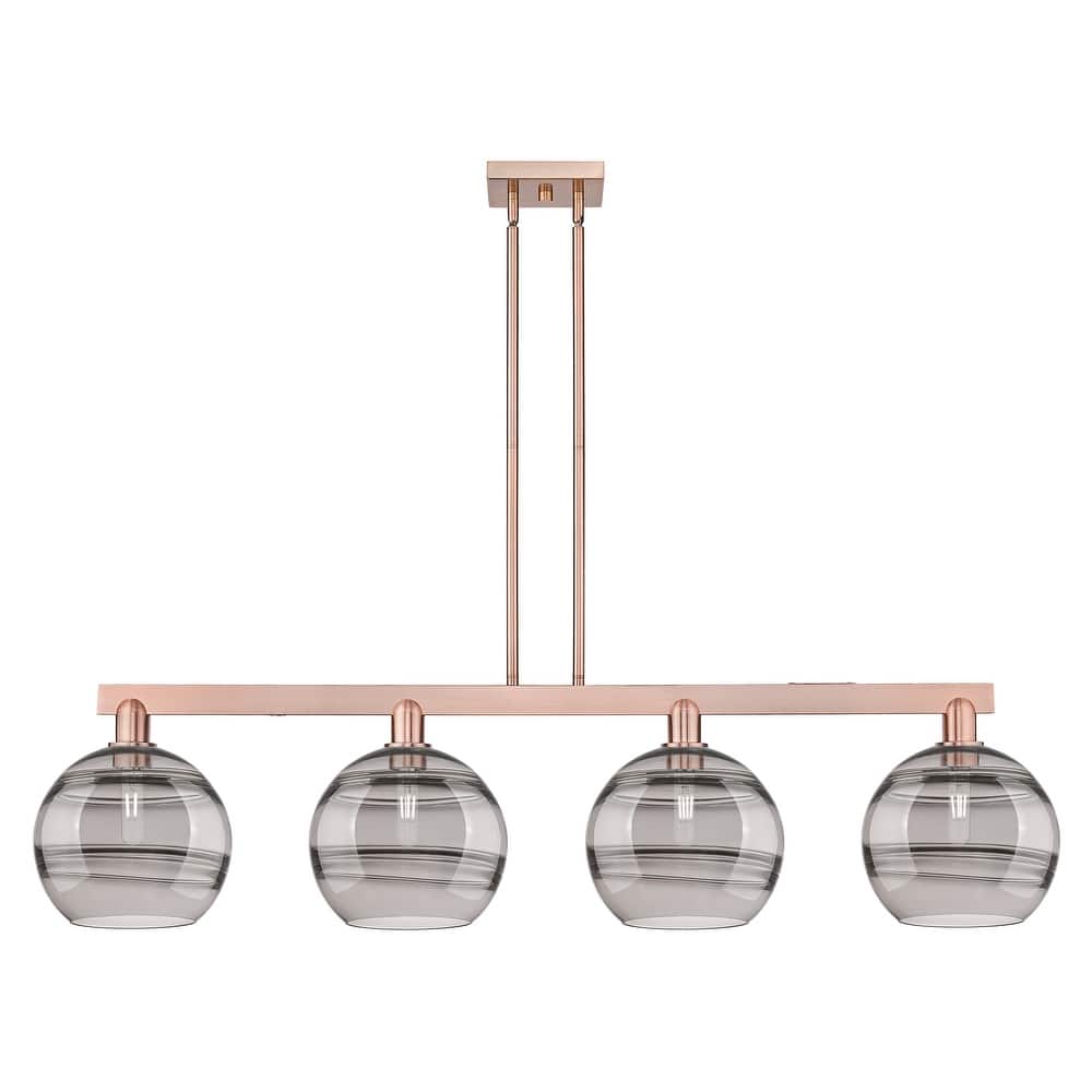 Innovations Lighting Endless Possibilities Arcadia - Rochester - 4 Light 53" Stem Hung Island Light