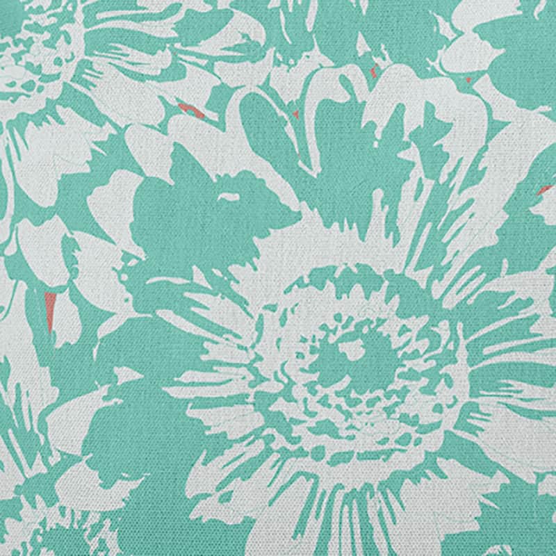 Big Flowers Decorative Throw Pillow