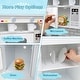 preview thumbnail 7 of 18, Gymax Wooden Kitchen Playset w/ Lights Sounds Interactive Features