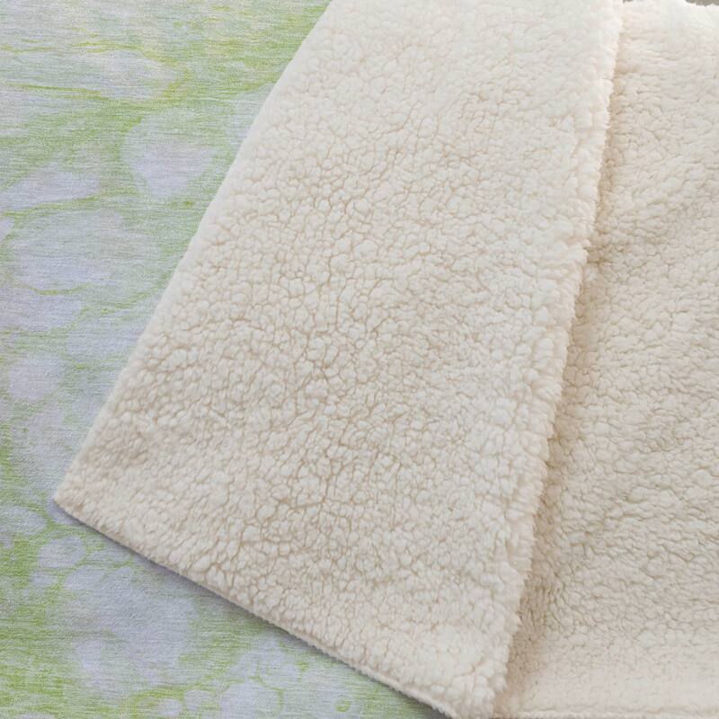 Premium Machine Washable Abstract Modern Sherpa Throw Blanket