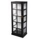 preview thumbnail 5 of 10, SEI Furniture Burney Contemporary 5-Shelf Wood Curio Cabinet