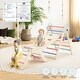 preview thumbnail 3 of 7, EROMMY 7-in-1 Wooden Climbing Set, Montessori Indoor Playground – Pastel Climber, Ideal Toddler Gift
