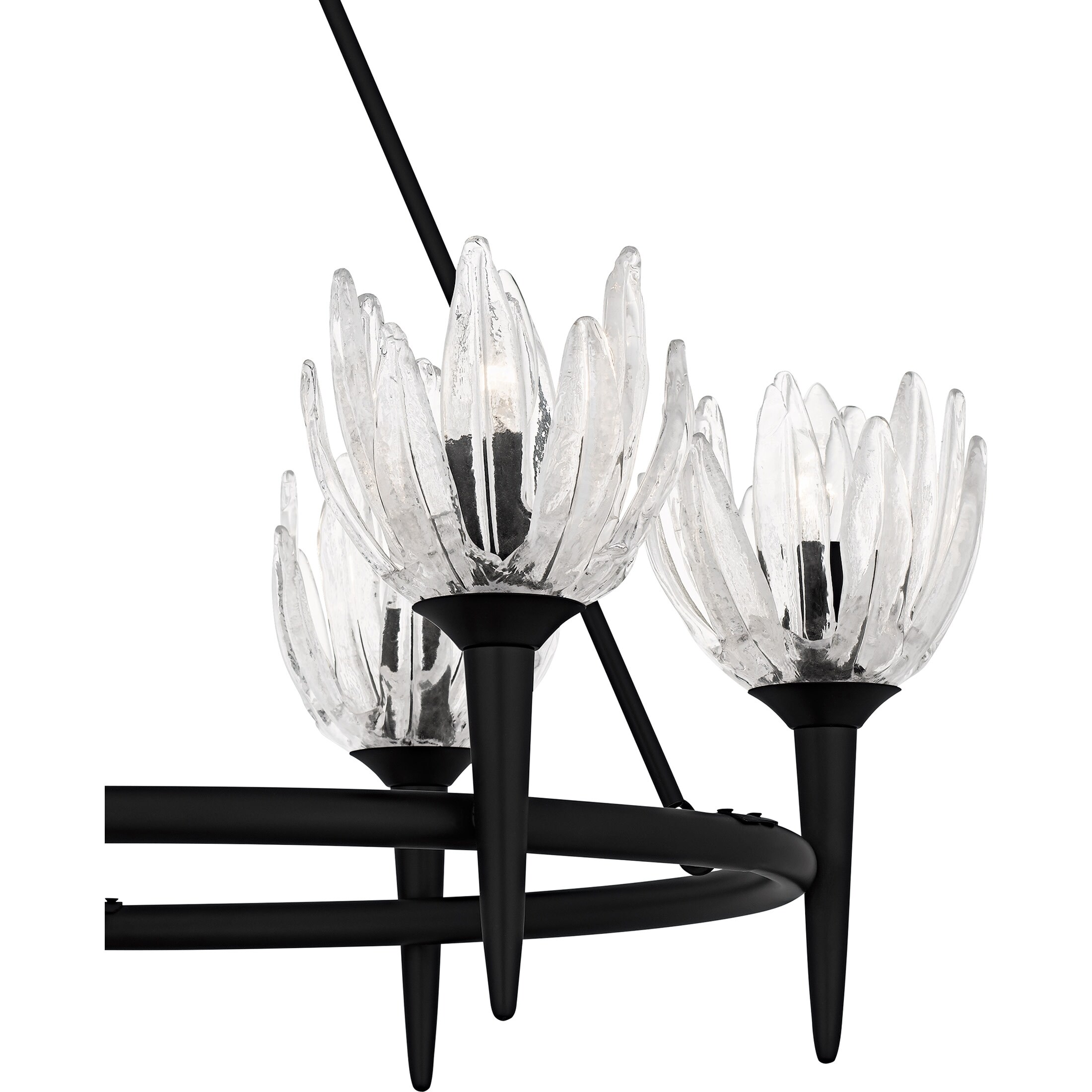 Shea 6-Light Matte Black Chandelier - Bed Bath & Beyond