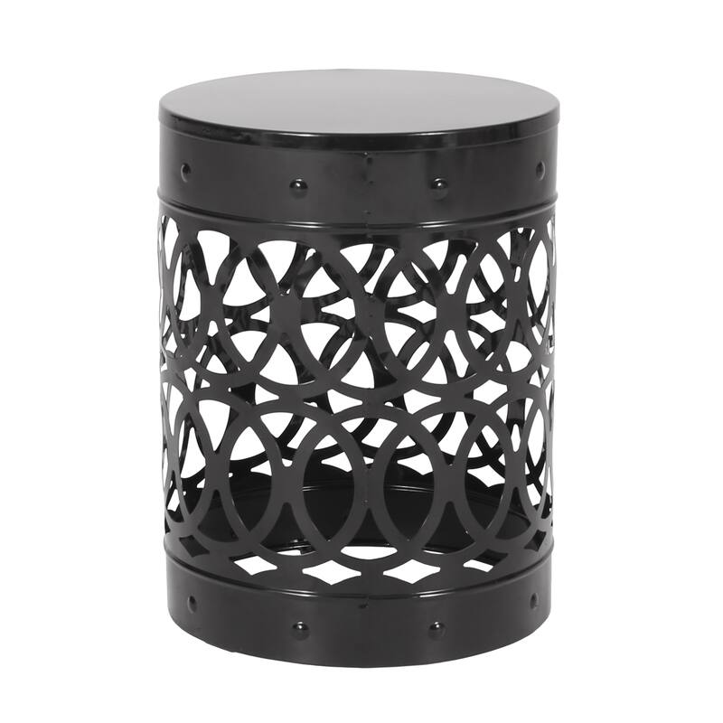 Outdoor Metal end table -Large