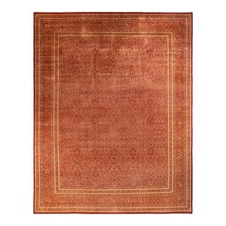 Mogul, One-of-a-Kind Hand-Knotted Area Rug - Orange, 12' 4