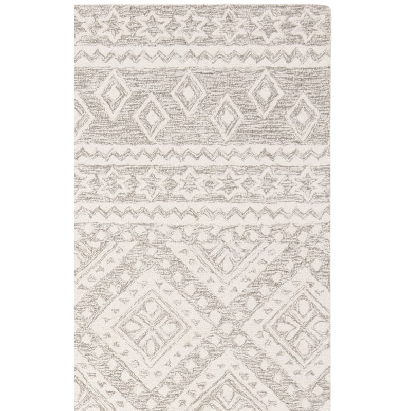 SAFAVIEH Handmade Micro-Loop Kobie Wool Rug