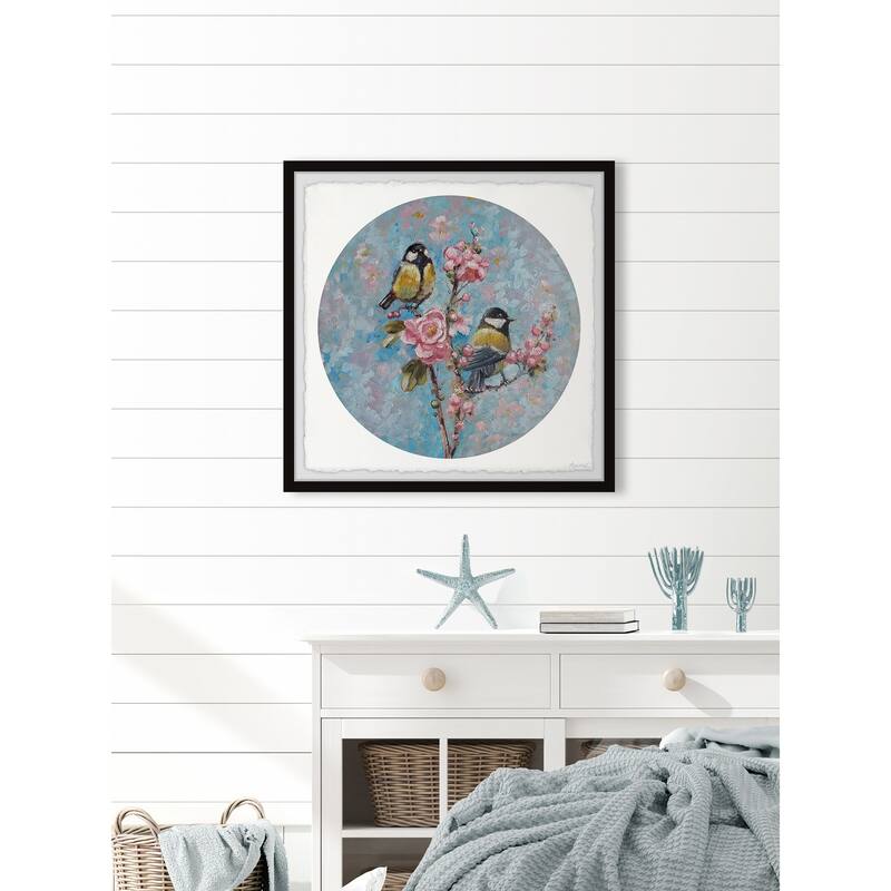 Perching Birds Framed Print