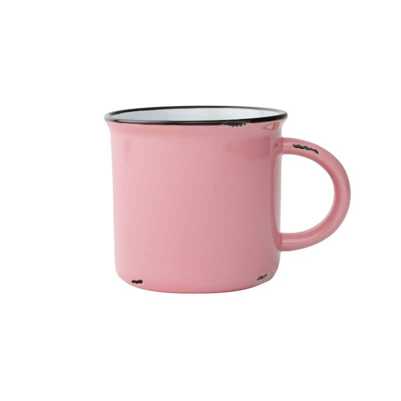 Tinware Mugs- Set of 4 - Pink