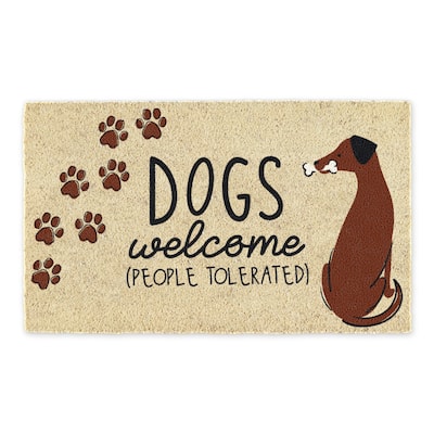 Home Dog Doormat 17x29