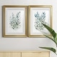 preview thumbnail 39 of 49, Delicate Blue Botanical I Premium Framed Print - Ready to Hang