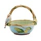 preview thumbnail 3 of 3, Fitz and Floyd Toulouse Basket Bowl. 5.5 Inch - 5.5-in Dia x 5.75-in H/Capacity 14-oz