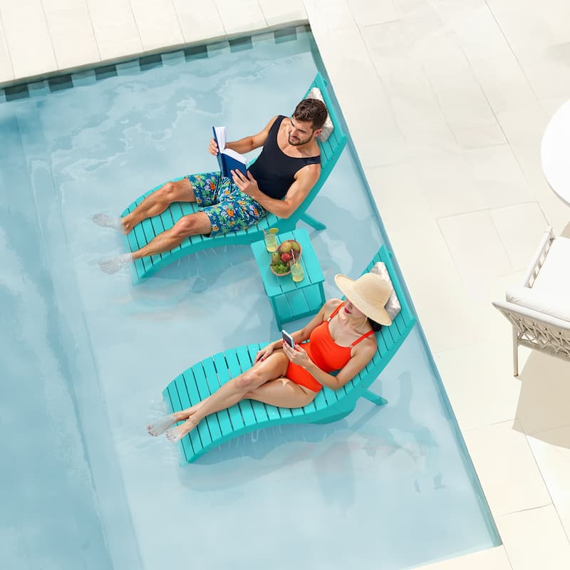 HDPS Water-Resistance Pool Lounge Chair