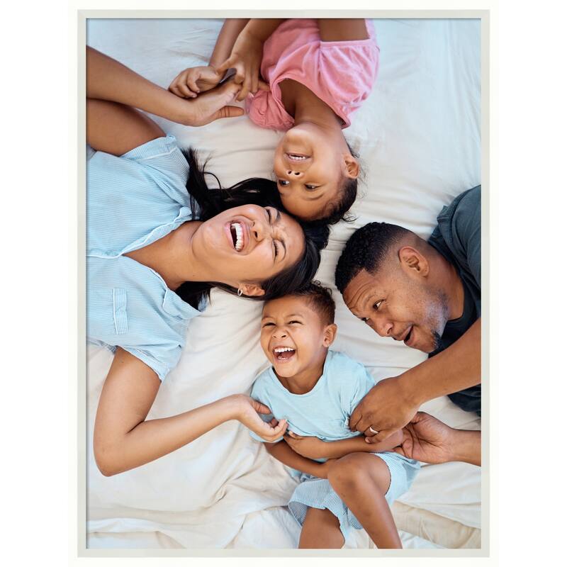 Lucie Black Framed Picture Frame, Photo Frame - 18x24 - Lucie White