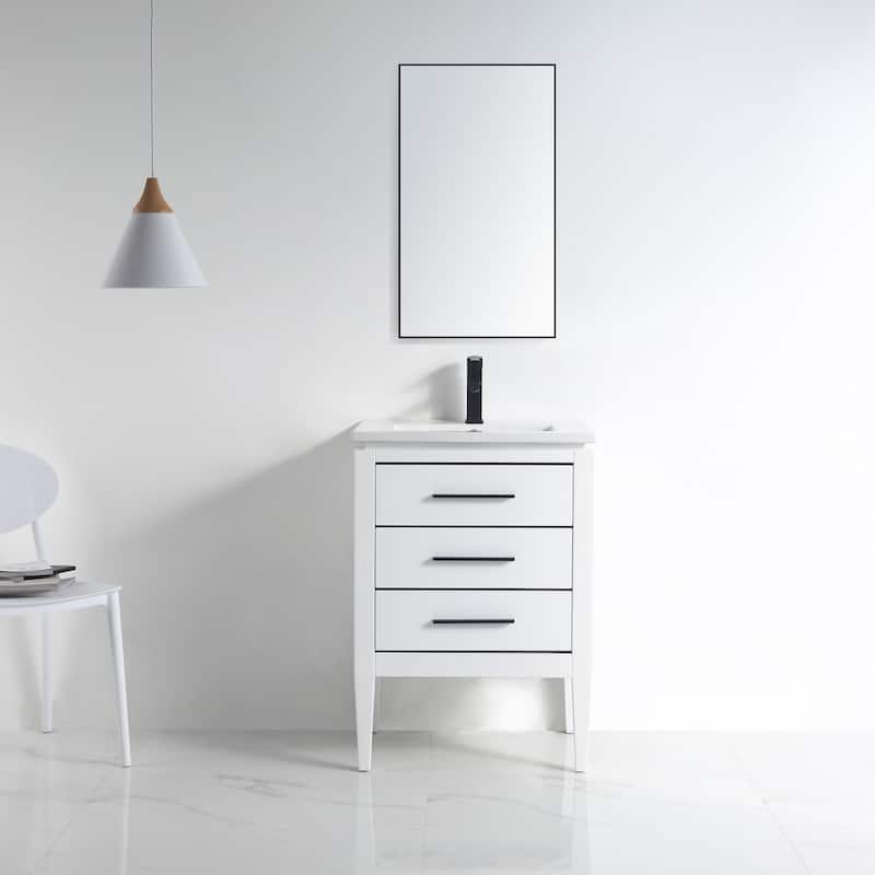 Ayer 24" Single Bathroom Vanity Set - 18D x 24W x 34H