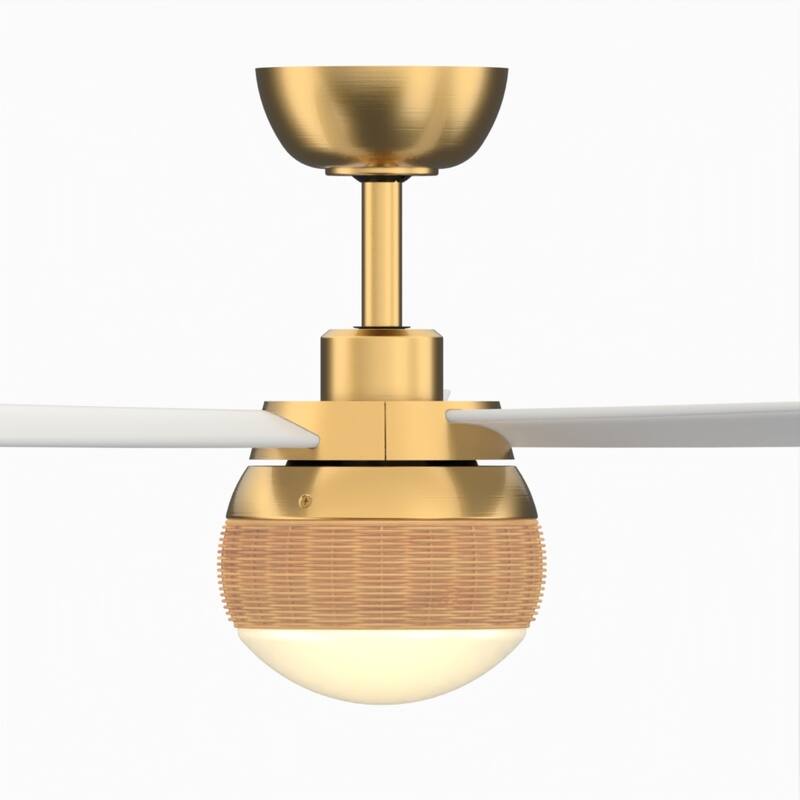 Paget 52 inch Indoor/Outdoor Smart Ceiling Fan with LED Light Kit and Remote